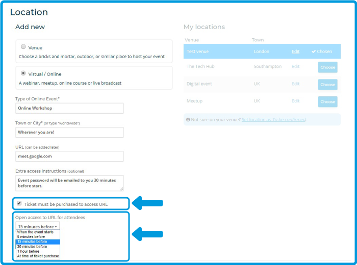 Citizen Ticket | Create tickets for an online event