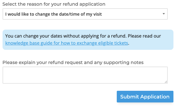 Customer's prompted to exchange instead of refund